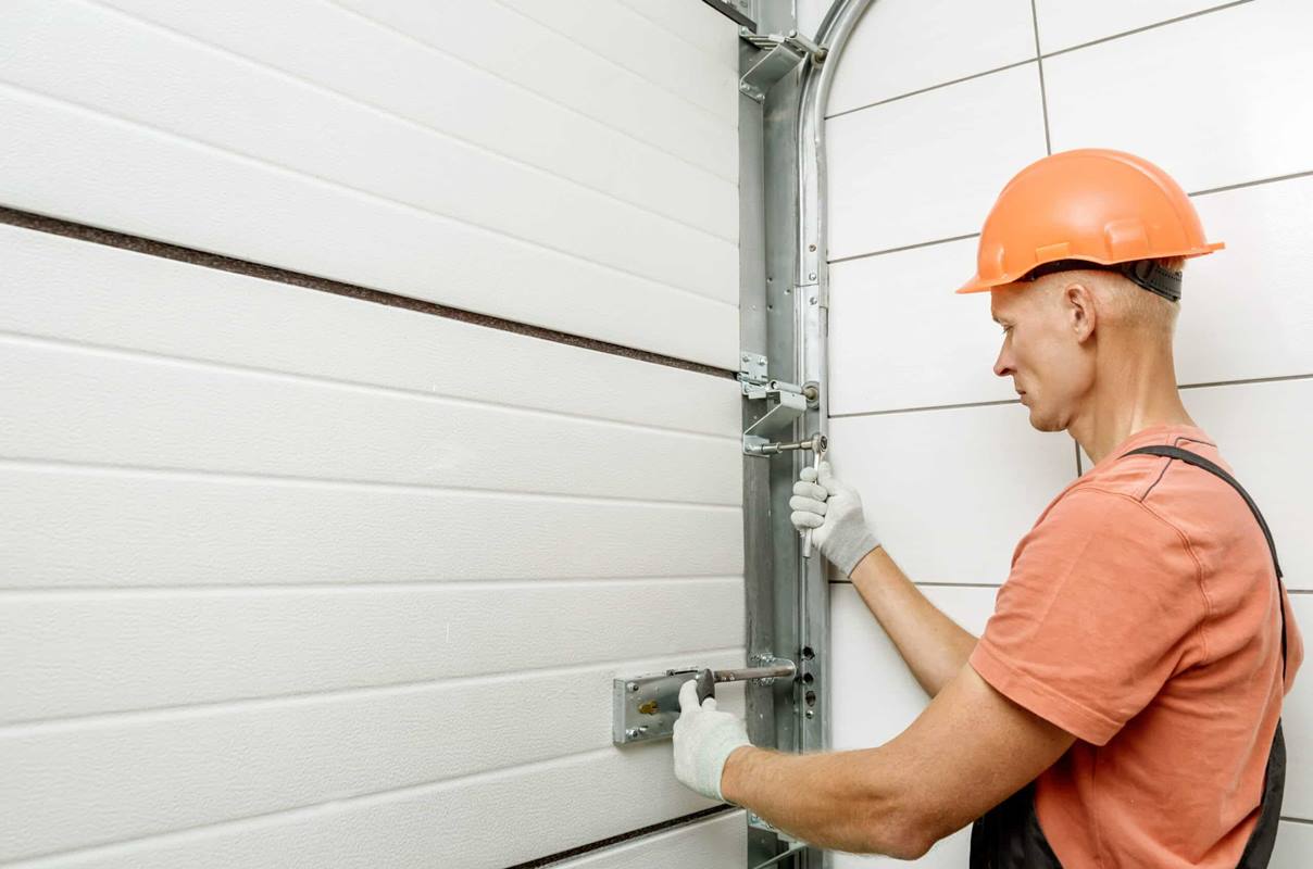 Garage Door Lock Shutter Installation