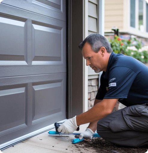 Roseville Garage Door Gap Repair
