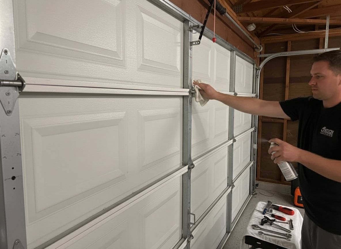 Garage Door Maintenance by St Mary's Garage Door Services in Roseville