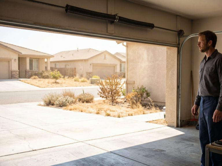 Why Garage Door Springs Fail Faster in Extreme Heat (And What Homeowners Can Do About It)
